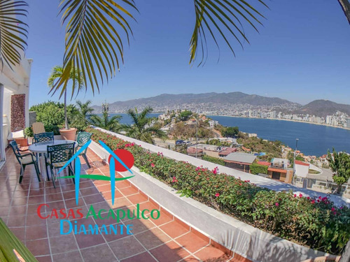 Imagen 2 de 14 de Cad Brisas Diamante 70. Terraza Con Jacuzzi Y Vista Al Mar
