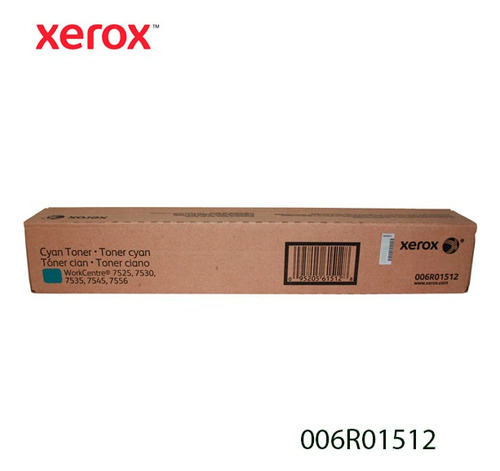 006r01512 Cyan Toner Cartridge (dmo Sold), 15,000 Páginas Cian (Usado)