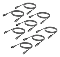 Comprar 8pack Cables Dmx Dmx A Xlr Conexión De Señal Con Conector De