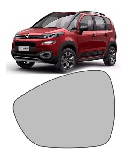 Imagem 2 de 2 de Lente Retrovisor Air Cross,c4,c5 E Peugeot 308 E 309