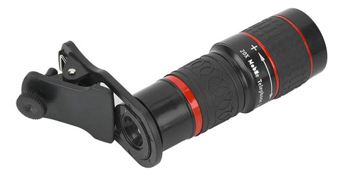 Lente De Teleobjetivo Con Zoom De Enfoque Largo 20x Con Clip