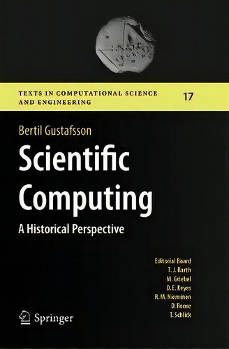 Scientific Computing, De Bertil Gustafsson. Editorial Springer, Tapa Blanda En Inglés
