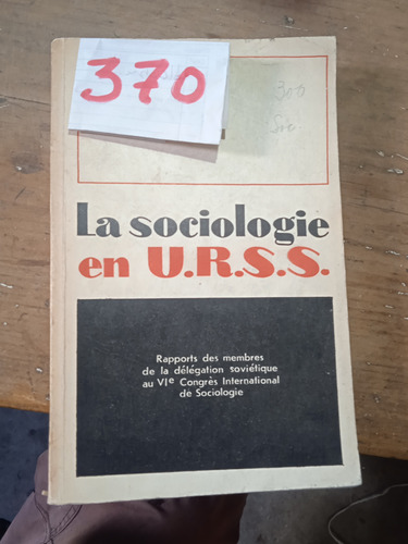 Francés La Sociologie En U.r.s.s