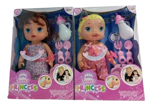 Muñeca Para Niñas Con Música Y Accesorios 