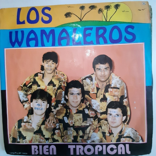 Vinilo Los Wamaleros Bien Tropical C1