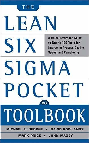 Book : The Lean Six Sigma Pocket Toolbook A Quick Reference