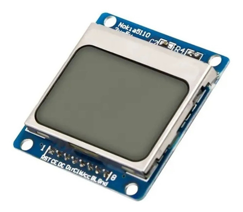 Display Nokia 5110 Lcd Azul 84x48 Programação Pic Arm Esp32