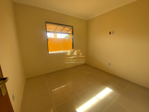 Imagem 6 de 12 de 28-3 Casa Pronta Com 2 Quartos E Área Gourmet Em Unamar - Cf