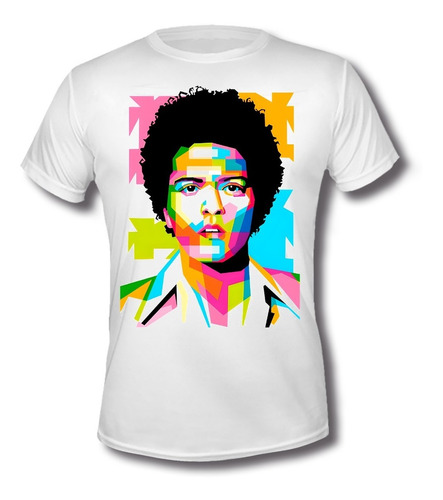 Playera Bruno Mars Colors Musica Pop