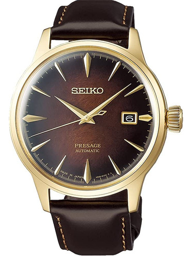 Seiko Presage Limited Edition Old Fashioned  Cocktail Gold C