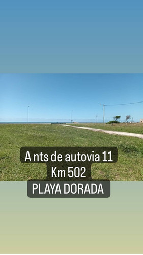 Vende Terreno Playa Dorada Mar Chiquita