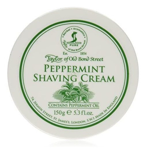 Crema De Afeitar De Taylor Old Bond Street, Tazón De 5.3 Onz