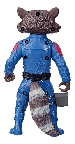 Figura De Acción Marvel Guardianes De La Galaxia Rocket 3+ (Usado)