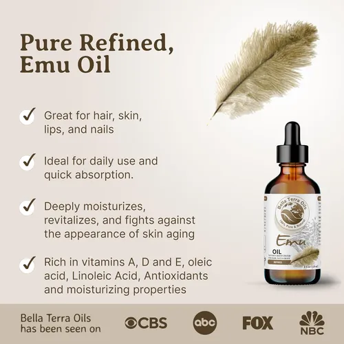 Aceites De Bella Terra Aceite Emu 4oz El Último Elixir De De