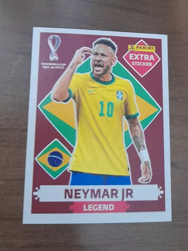 Figurinha Neymar Legend Extra Bordo