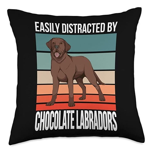 Vintage Chocolate Labrador Regalos Y Accesorios Retro Choco