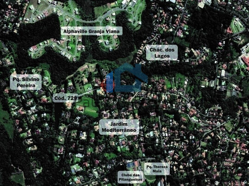 Imagem 2 de 10 de Lote Granja Viana (rua Fechada C/ Portaria 24h). Plano E Limpo! - 729