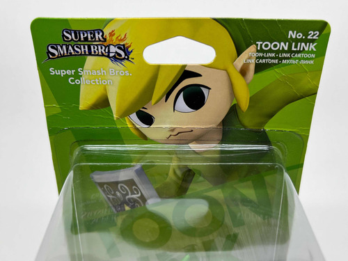 Amiibo Toon Link Super Smash Bros. Original Nintendo
