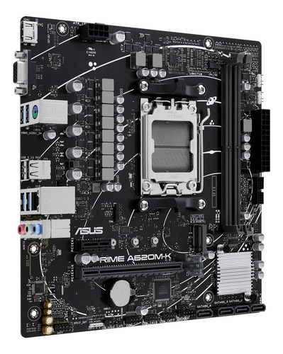 Asus Prime A620m-k Am5 2x Ddr5 1x M.2 Pcie 4.0 Micro Atx