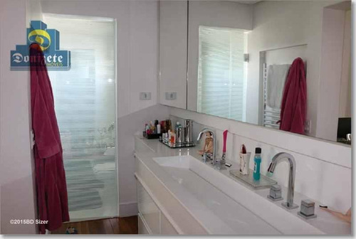 Cobertura Com 3 Dormitórios À Venda, 322 M² Por R$ 2.650.000,10 - Campestre - Santo André/sp - Co0605