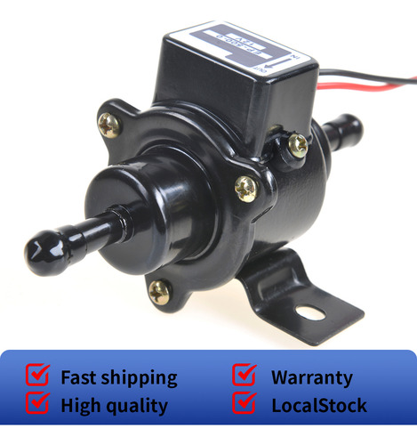 Negro Diesel Gasolina 12v Coche Bomba De Combustible Ep500-0