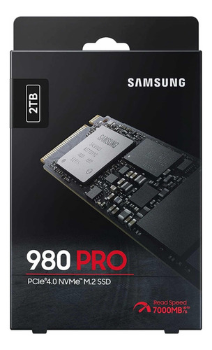 Ssd Samsung 980 Pro Pcie 4.0 Mz-v8p2t0b 2tb