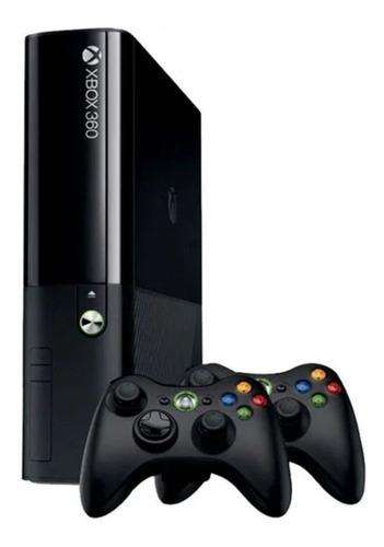 Xbox 360 Super Slim 4gb 2 Controles Seminovo