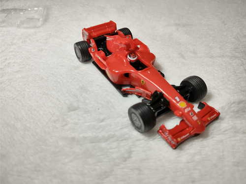 Auto Ferrari F2008 Coleccion Shell V-power 1:38 Hot Wheels Rojo (Usado)