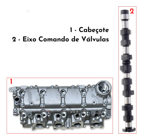 Cabeçote Novo P/ Voyage 1.6 8v Power Ea111 2004 A 2018