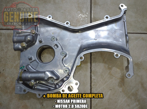 Bomba De Aceite Nissan Primera Motor 2.0 Srz0de