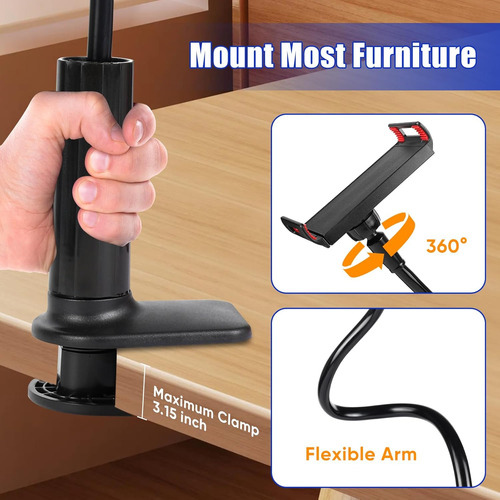 Soporte De Teléfono Selfdee Para Escritorio, Soporte De Cama