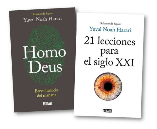 ** 2 Libros Yuval Noah Harari ** Homo Deus + 21 Lecciones