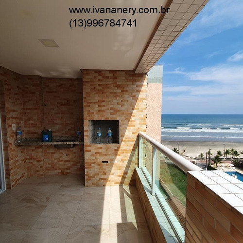 Apartamento Novo, 2 Quartos, Vista Para O Mar - Mongaguá - Ap00100 - 69331223