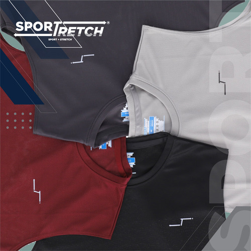 2 Playeras Sin Mangas Deportivas Hombre Ligera Transpirable