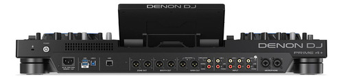 Sistema Pro 4 Deck De Dj Prime4 Plus Denon Color Negro