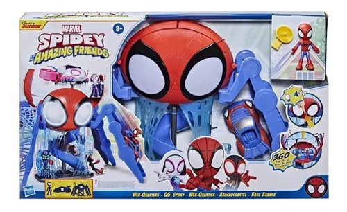 Marvel Spidey And His Amazing Friends Aracnocuartel - Hasbro