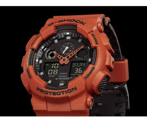 Imagen 2 de 5 de Reloj Casio G-shock Youth Ga-100l-4acr