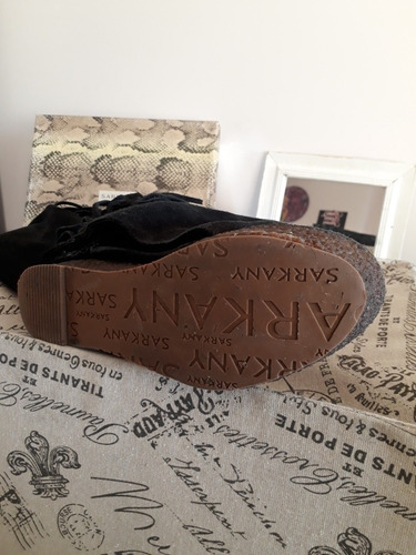 Botas Bucaneras Caña Alta Mujer Gamuza Sarkany