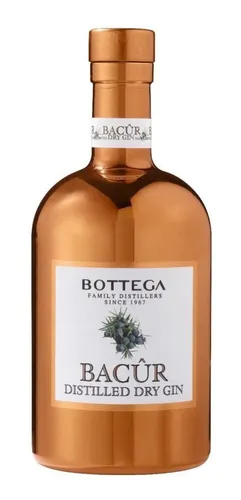 Gin Bottega Bacur Importado De Italia 500 Ml