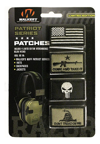 Set De Parches Patriot Series Edición Limitada Walker's