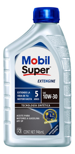 Mobil Super Extengine 10w-30 Litro Mobil 126426