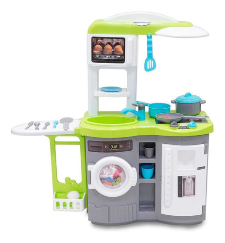 Cocinita Prisnel Cook´n Play Verde Color Verde Lima