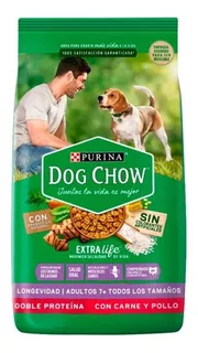Dog Chow Longevidad Senior +7 Mediano Y Grande X 21kg