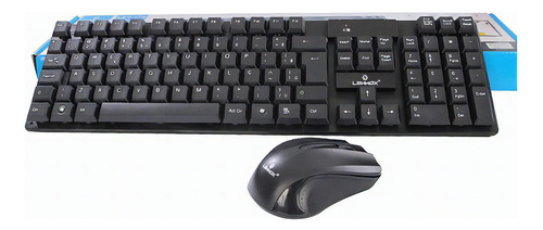 Kit Teclado E Mouse Sem Fio Cor do mouse Preto Cor do teclado Preto