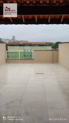 Imagem 8 de 18 de Cobertura S/cond. 2 Dorm 80 M² Por R$ 374.000 - Vila Tibiriçá - Santo André/sp - Co0927