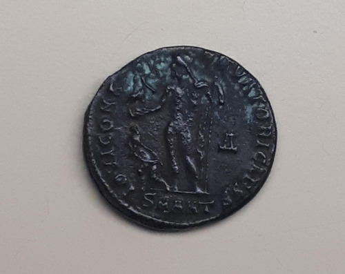 Moneda Imperio Romano Follis Licinio Ii César 316-324 Dc