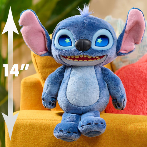 Pelúcia Stitch Interativa Com Os Olhos Emotivos 4578 - Sunny