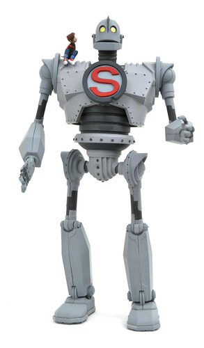 Iron Giant Gigante De Hierro 23cm Luz Diamond Select Genuino
