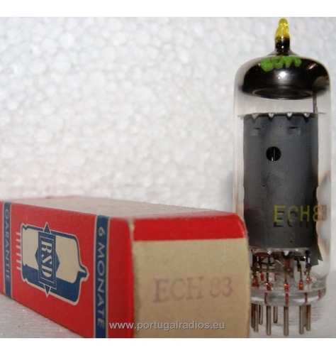 Válvula Eletrônica/ Tube Valve Rsd Ech83 Kit Com 10 Unidades