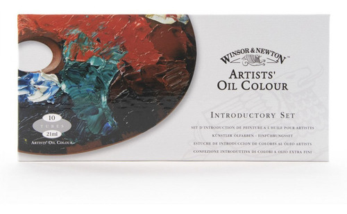 Estojo De Tinta Óleo Profissional Winsor & Newton C/10 Cores